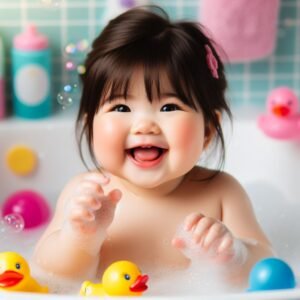 Guia para o banho do bebê
